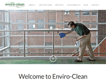 Tablet Screenshot of enviro-clean.com